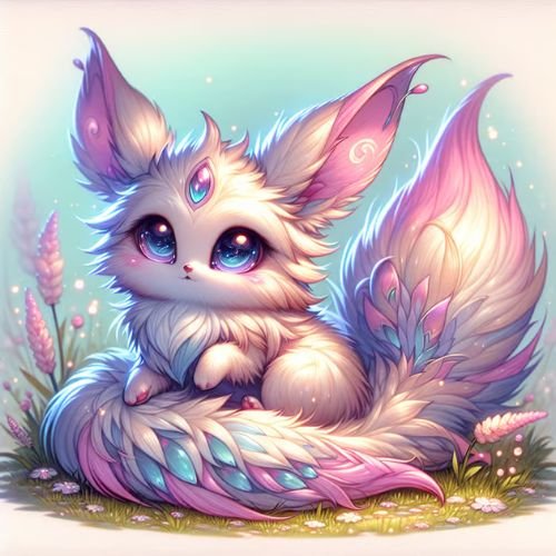 Fantasy Cute Drawing