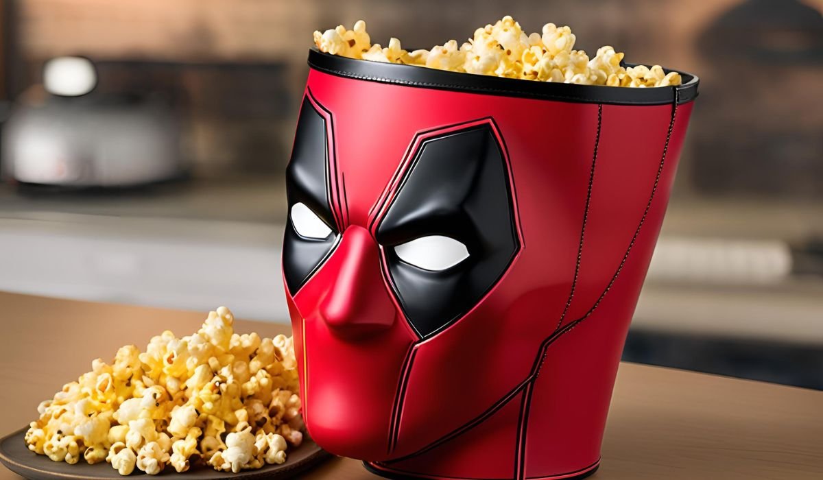 Deadpool Popcorn Bucket: Filled with Sass and Snacks