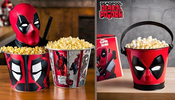 Deadpool Popcorn Bucket Design